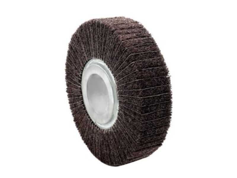 RODA EM FLAPS DE MANTA E LIXA ABRASIVA