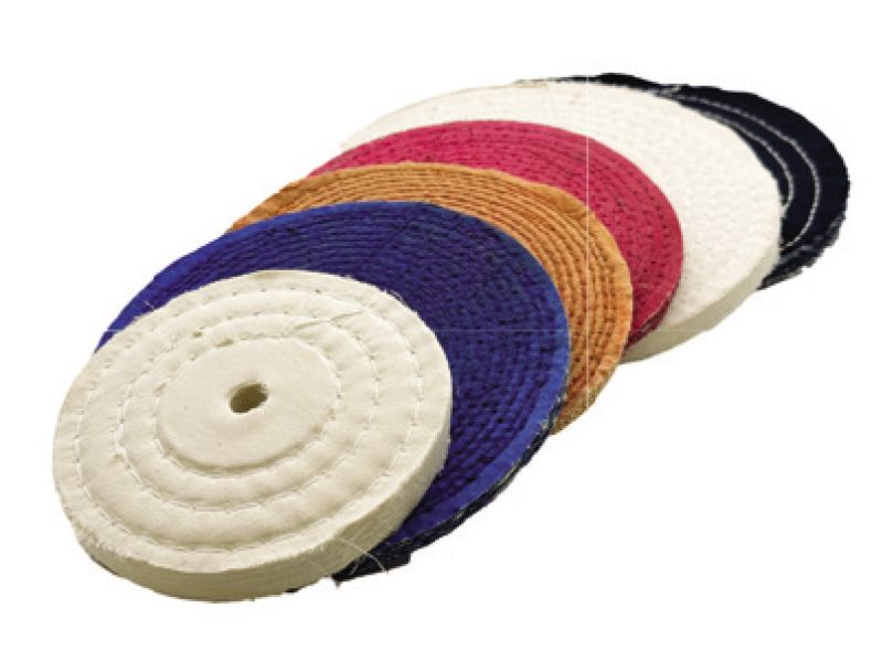 Roda de pano plissada, ventilada e resinada e roda de sisal